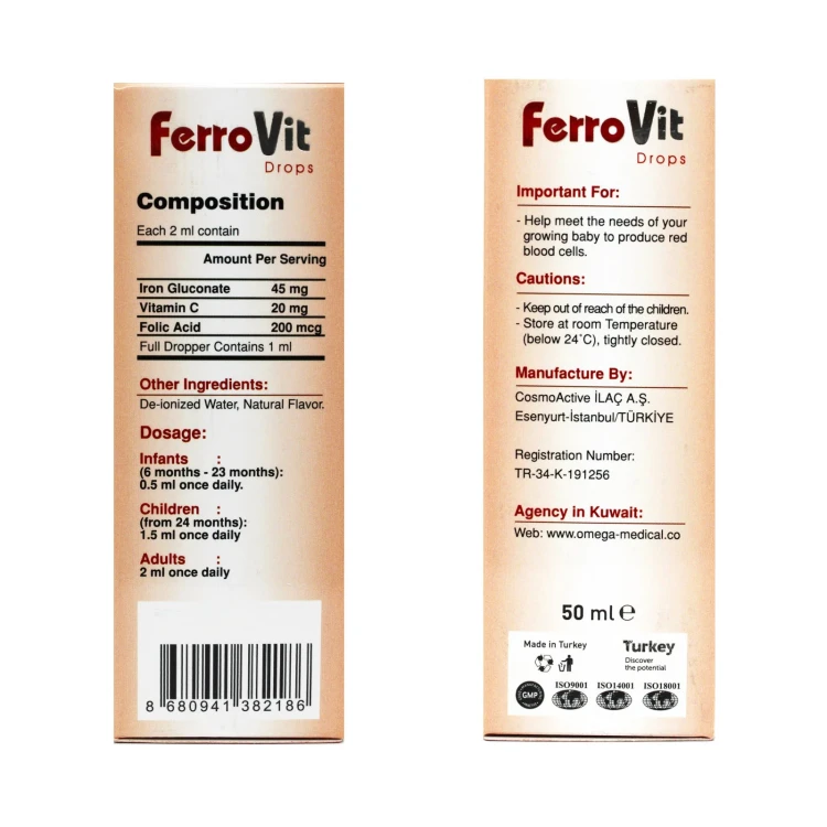 Ferro Vit Drops 50ml